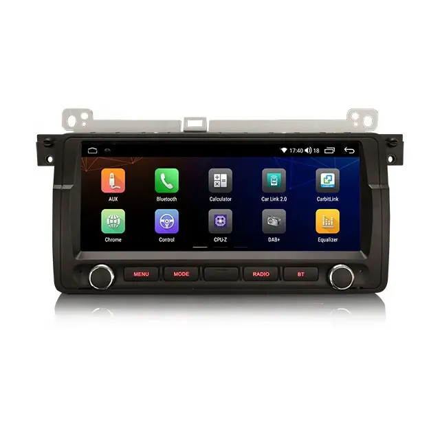 Автомобильная Мультимедийная система ES4146B, восемь ядер, Android 11, gps, для BMW E46, CarPlay, GPS, TPMS, RDS, 4G, 8,8 дюйма