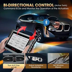 MaxiPRO MP808S-TS Autodiagnose-Scan-Tool TPMS-Reifen programmier werkzeuge ECU-Codierung Aktualisiert von MP808BT 2 Jahre Update - Product Image 3