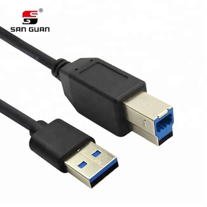 高级USB 3.0 Type-C至Type-B电缆-5Gbps，快速充电，可提供OEM - Product Image 1