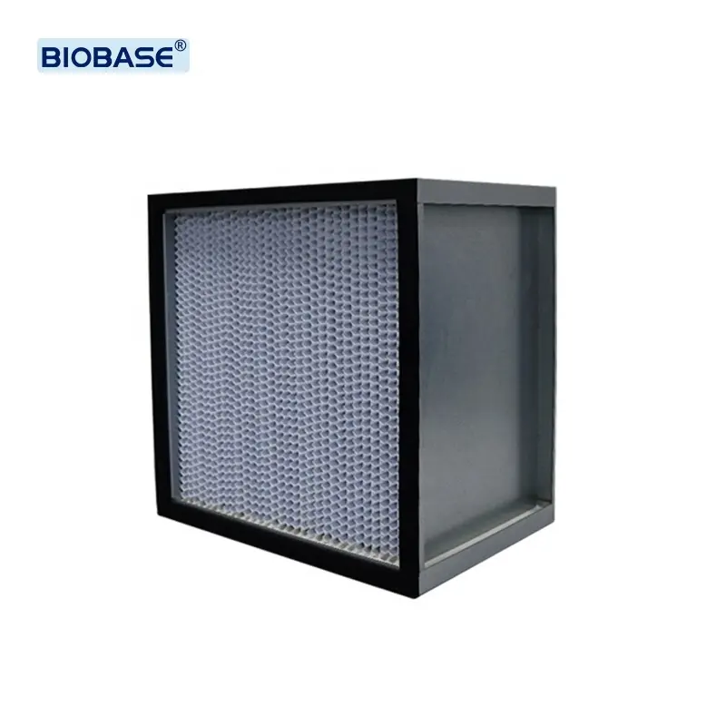 BIOBASE Deep-pleat High Efficiency Filter Superfine Glass Fiber Medium-efficiency Filters for Clean Rooms