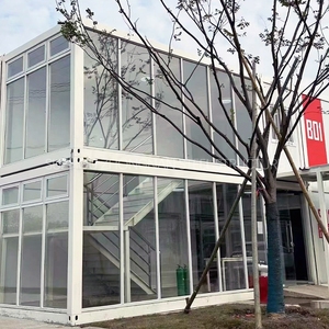 Nhà nhập khẩu 20 40 feet đúc sẵn phẳng gói container nhà thiết kế mô-đun prefab Giao hàng nhanh chóng cài đặt nhà lắp ráp 2 câu chuyện - Product Image 3