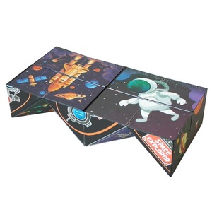Infinity Magic Cube nuovo Puzzle Anti-Stress giocattolo di plastica con punta delle dita per lo sviluppo cognitivo decompressione della forma dello spazio per - Product Image 3