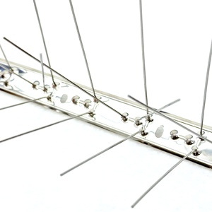 ステンレス鋼の鳥のコントロールディフェンダースパイク鳥の怖いアンチ鳥ディフェンダースパイク害虫駆除 - Product Image 1