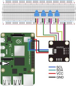 ADS1115 sensore a 16 Bit segnale analogico e segnale digitale di acquisizione o conversione modulo ADC
