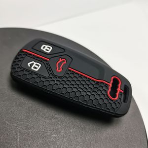 Best Seller the New Design Silicone <strong>Key</strong> Cover Remote Control with Grid and 3 Button for <strong>Audi</strong> Q7 A5 TTRS4 RS5 - Product Image 4
