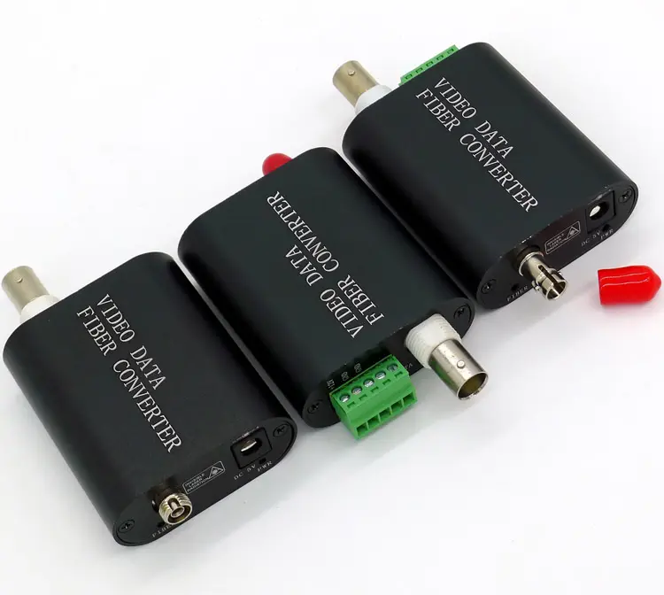 MINI transmetteur optique Micro optique vidéo + données convertisseur de fibre
