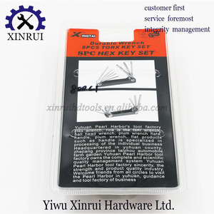 Taşınabilir altıgen anahtar anahtarı 8 adet torx anahtar seti - Product Image 4