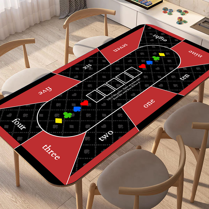 Poker noir rouge