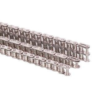 Pitch 12.7mm <strong>08A</strong>-1 40-1 304Stainless Steel Precision Single Roller <strong>Chain</strong> Conveyor <strong>Chain</strong> ANSI Standard Roller <strong>Chains</strong> for Driving - Product Image 4