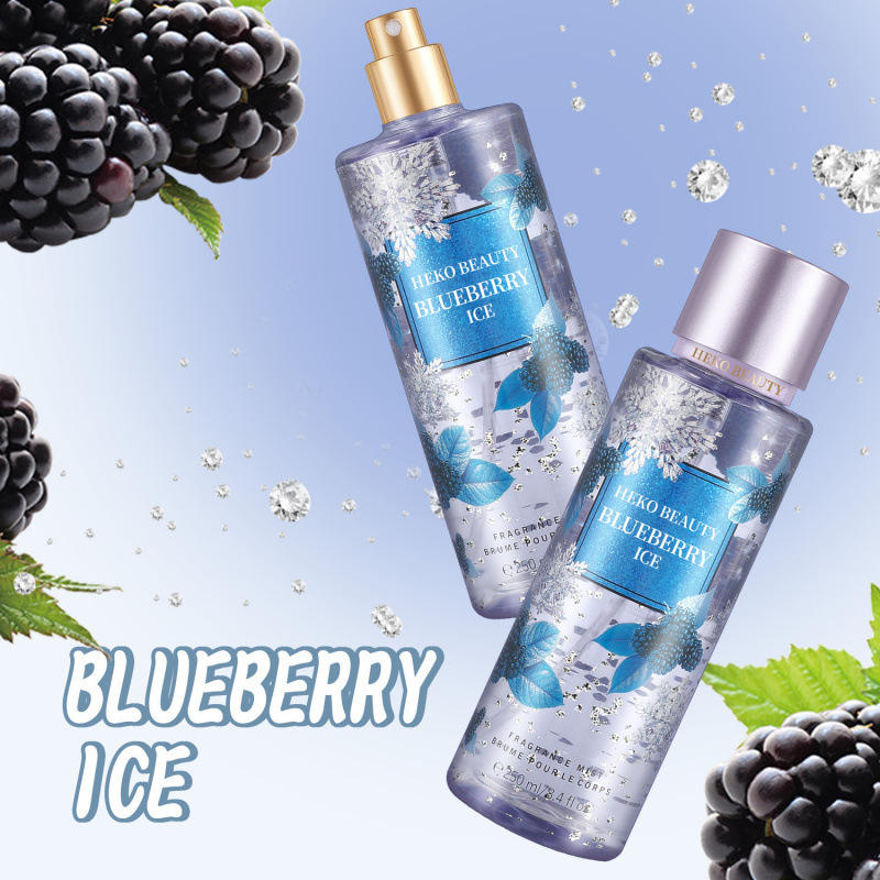 Blueberry ice