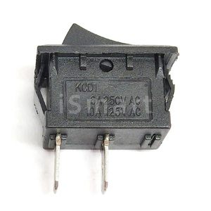 KCD1 KCD1-101 2 Pin 2 pozisyon açma/kapama Rocker anahtarı güç anahtarı AC 6A/250V 10A/125V 15*21mm - Product Image 5