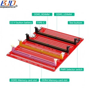 Ddr3/4/5 Rdimm Udimm Memory <span class=keywords><strong>Ram</strong></span> <span class=keywords><strong>Tester</strong></span> Card Led Indicators Diagnostische Kaart Voor Desktop Computers Producten Geheugendiagnose - Product Image 2