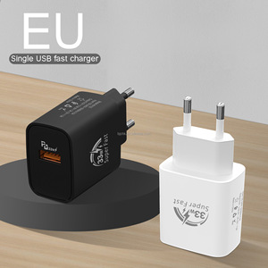 5V 1A QC 2.0 abd ab İngiltere tak şarj tek USB cep telefonu şarj için şarj adaptörü hızlı şarj - Product Image 3
