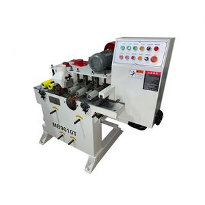 Barra de mopa, varilla de espiga de madera, formación y fresado, hilo de madera de doble cara, mango de escoba automático, máquina para hacer palos redondos - Product Image 6