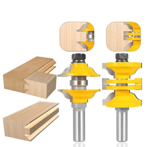 Endüstriyel kalite 1/2 Shank CNC ark bükme entegre şekillendirme aracı tek ağaç İşleme planya OEM ahşap freze kesici - Product Image 5