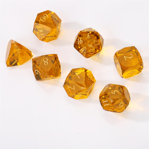 Glass DND <strong>Games</strong> Dice Sets of 7 polyhedral Handmade Dice for Dungeons and Dragons, Role Playing, Table <strong>Game</strong> - Product Image 4