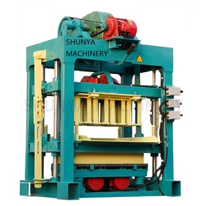 Shunya, precio directo de fábrica, máquina semiautomática de fabricación de ladrillos, máquina de fabricación de ladrillos pequeña, precio de fábrica de Shunya, máquina de fabricación de ladrillos pequeña