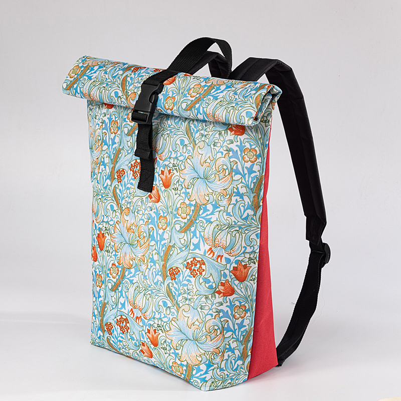 Werbe-Rolltop-Rucksack, modischer Roll-Up-Reiserucksack, Tagesrucksack