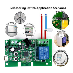 ZigBee 1CH DC 7-32V módulo de relé Control remoto inalámbrico 433 RF receptor automatización del hogar inteligente para acceso de puerta Alexa Google - Product Image 4