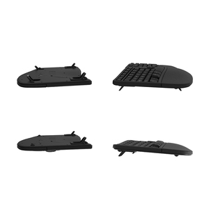 2.4G+BT Ergonomic <strong>Keyboard</strong> with Wrist Rest Dedicated Multimedia <strong>Function</strong> Keys Split Design <strong>Keyboard</strong> for <strong>Computer</strong> Notebook