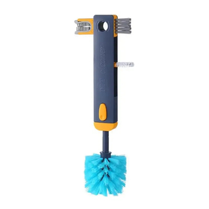4-in-1 fincan temizleme fırçası çok fonksiyonlu U şekli silikon fırça su şişeleri temizleyici gerilebilir kolu fincan yıkama fırçası - Product Image 6
