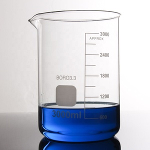 Tiandi Lab 10ml borosilikat cam düşük formlu beher - Product Image 3