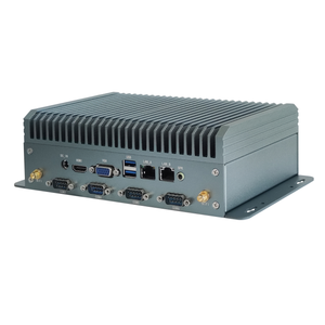 PC barato de fábrica SPC108 Mini computadora sin ventilador Intel I3 I5 I7 DDR4 32GB 6 * COM Wind 10/11 Kirin Tongxin System para oficina de negocios - Product Image 1