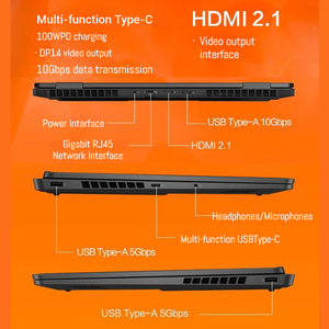 Ordinateur คอมพิวเตอร์แล็ปท็อปแบบพกพา HP Core I7 I9เจนเนอเรชัน14 RTX5060 RTX5070ขนาด16นิ้ว2.5K 2560*1600คอมพิวเตอร์โน้ตบุ๊ค - Product Image 5