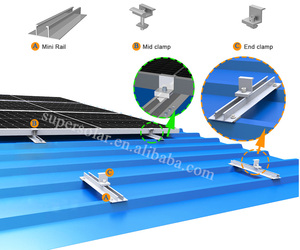 Railless Profile Solar Roof Mounting Bracket <strong>System</strong> Mini Short <strong>Rail</strong> - Product Image 4