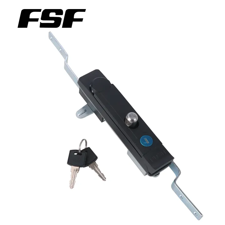 3 Point Lock Rod Control Cerradura electrónica para puerta de gabinete Aleación de zinc como dibujar OEM