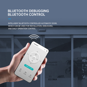 CMD-150BT Tuya Control Silent Anti-Pinch Wohn Glastür Schiebe motor Automatische Tür Schiebe öffner Mit <span class=keywords><strong>Sensor</strong></span> - Product Image 4