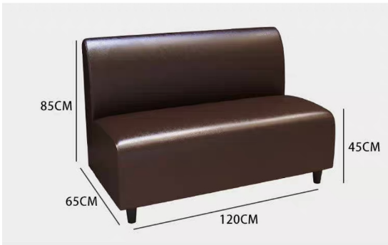 2 seater booth