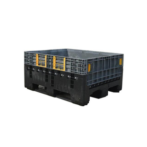 Large Plastic Pallet <strong>Container</strong> Collapsible Plastic Crate <strong>Bulk</strong> <strong>Container</strong> <strong>Stackable</strong> Storage Box for Sale - Product Image 4