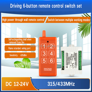 Telecomando wireless DC12-24V 433mhz rf modulo trasmettitore wireless e ricevitore telecomando - Product Image 4