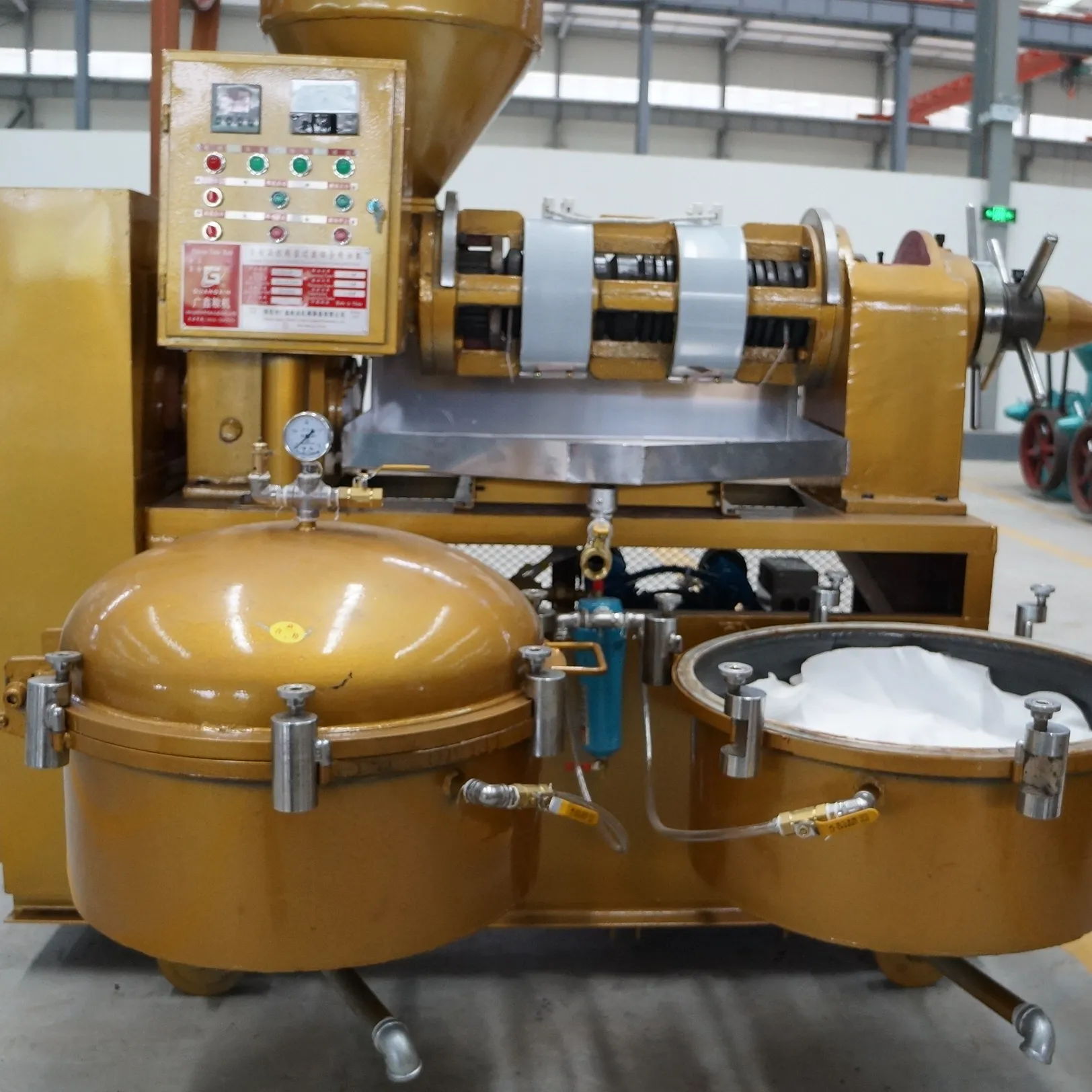 Extracteur d'huile de moutarde, soja, graines de tournesol avec 200-300 kg/h, extracteur d'huile de moutarde/boucle