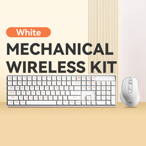 CK104 2.4G Wireless 106Keys <strong>Keyboard</strong> and 4 <strong>Keys</strong> Mouse Combo <strong>Computer</strong> Mechanical Set with Long Battery Life - Product Image 3