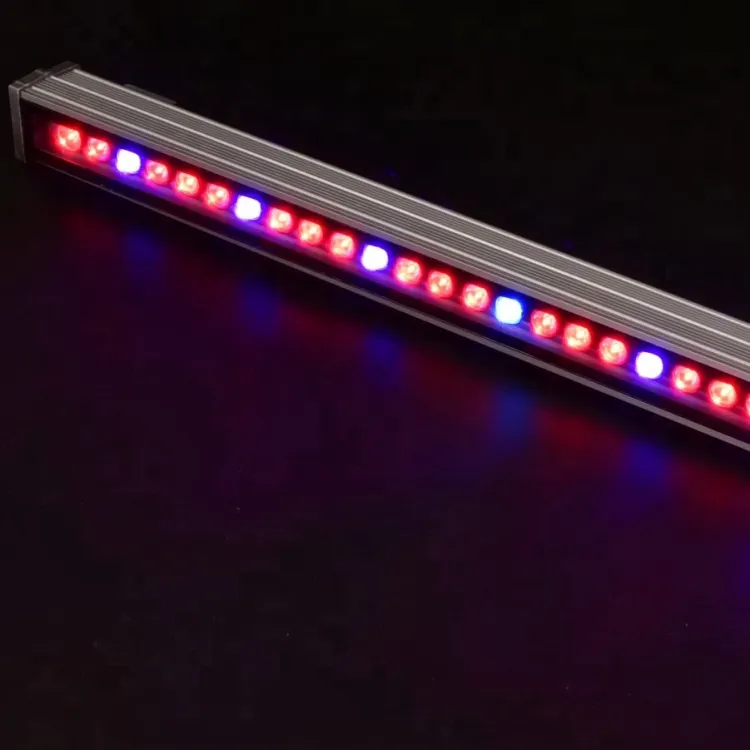 Tuyến tính LED phát triển đèn IP65 không thấm nước COB 36 Wát tường máy giặt thủy canh phát triển đèn 660nm Màu Đỏ màu xanh 450nm tỷ lệ màu