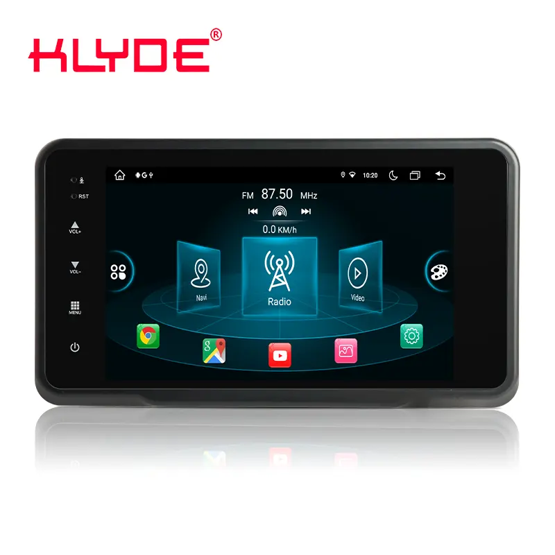 KLYDE-Autoradio avec écran 7/8/9 pouces, 8 + 128GB, navigation GPS, lecteur multimédia CarPlay, pour Renault Duster 2011-2022, Android 13