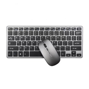 Hot Selling Scissors Switches Silent Rechargeable <strong>Bluetooth</strong> <strong>Keyboard</strong> Mouse Combo for iPad Tablet Windows <strong>Android</strong> IOS Mac <strong>OS</strong> - Product Image 2