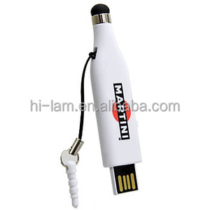 Plástico Slide stylus USB <span class=keywords><strong>Flash</strong></span> <span class=keywords><strong>Memory</strong></span> Sticks Sliding Writing Pen Thumb Drive para promoções presentes giveaway publicidade marketing