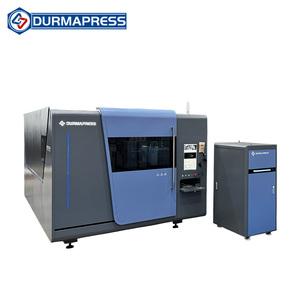 DURMAPRESS автоматическая загрузка и разгрузка 3 кВт обмен полностью закрытая двойная платформа Лазерная резка машина - Product Image 1