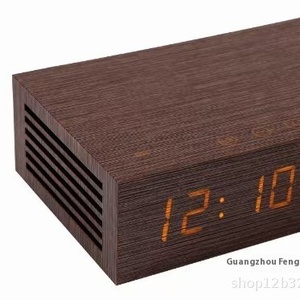 Meishi Hm9 Log Bluetooth carga despertador altavoz inalámbrico Digital Bluetooth reproductor temperatura alarma electrónico plástico - Product Image 6