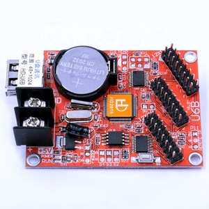 HD tek çift renkli led ekran kontrol aygıtı HD-U6B Huidu USB kontrol kartı P10 tek renkli led ekran - Product Image 6