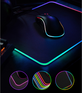 Tappetino per Mouse da gioco a LED RGB tappetino per Mouse per Computer Gamer tappetino per Mouse antiscivolo in gomma di grandi dimensioni tappetino per Mouse grande tappetino per tastiera per Laptop per PC - Product Image 2