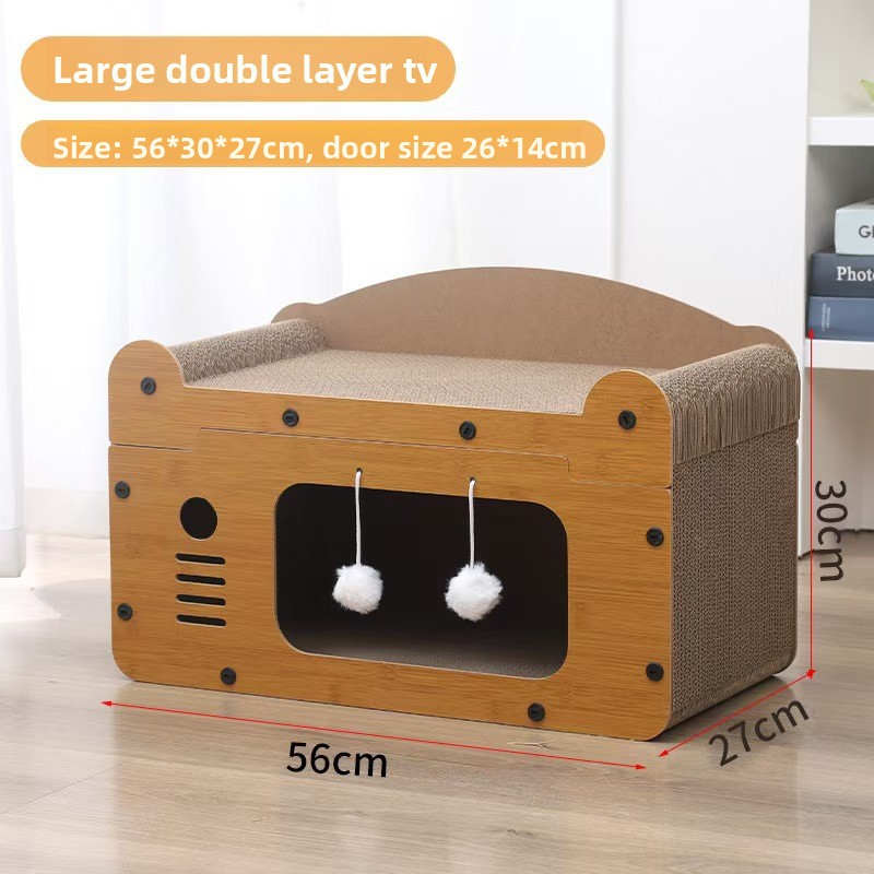 Double-layer TV - Large size: 56*27*30