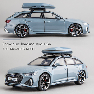 1:32 ses ve ışık geri çekme ile diecast model arabalar RS6 alaşım araba modeli metal model araba oyuncaklar süs Modelo del del - Product Image 2
