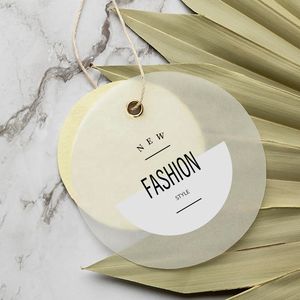 Printed Logo Clear Pvc Hangtags Garment Clothes <strong>Custom</strong> Hang <strong>Tags</strong> Luxury Swing <strong>Tags</strong> Set <strong>String</strong> Pin Design Paper Clothing <strong>Tag</strong> - Product Image 5