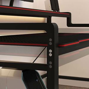 Pretty Design Gaming Studie Tisch PC Bureau de Travail Scrivania Ufficio Escritorio oficina Büro Computer Schreibtische - Product Image 2