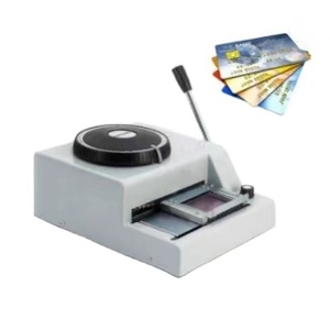 72 caratteri di credito shopping tessera PVC goffratore codificatrice