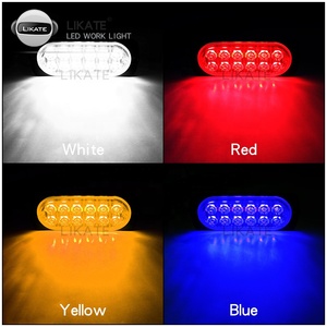 Su geçirmez Led 12 24 Volt 12Led yanıp sönen ışıklar kablosuz uzaktan kumanda Led bir sürükle 4 adet 12Led kartal göz gündüz uyarı ışığı - Product Image 5
